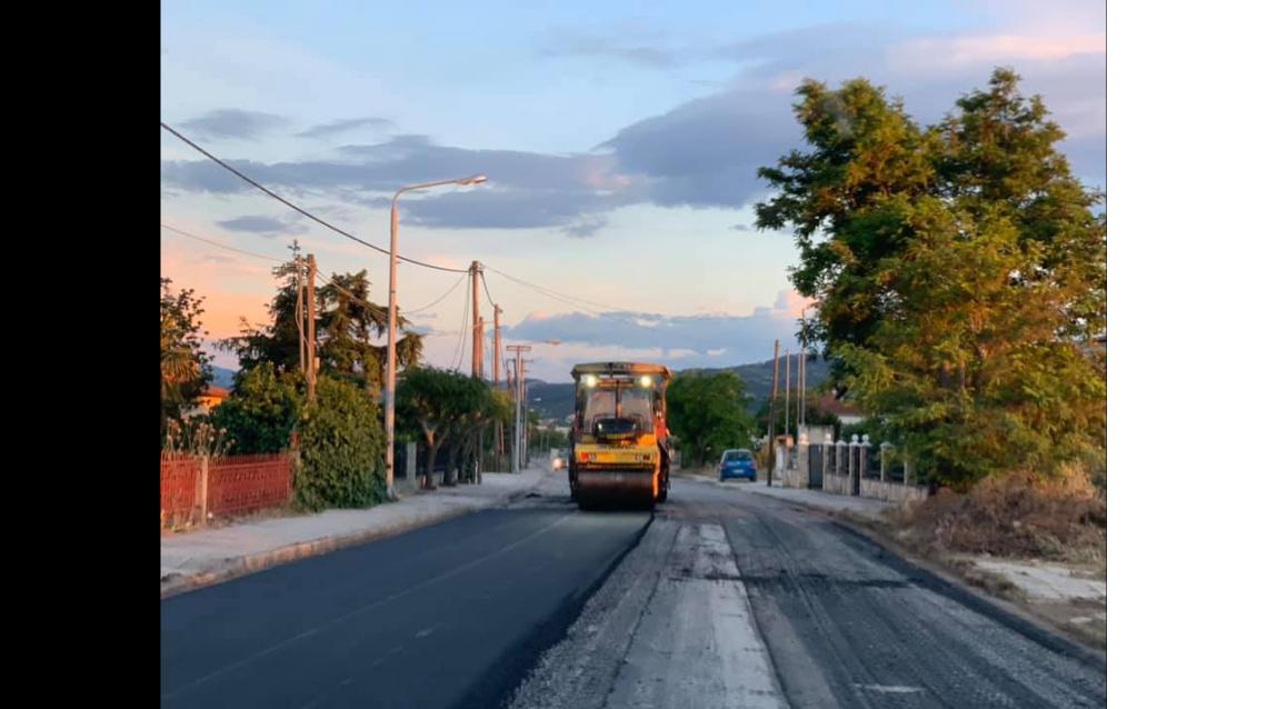 «ΟΛΟΚΛΗΡΩΣΗ ΤΗΣ ΑΣΦΑΛΤΟΣΤΡΩΣΗΣ ΣΤΟ ΔΡΥΜΟ».